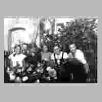 111-0107 Pfleger-Kolonie-Allenberg 1936 - V. l. Rita Objartel, Hildegard Senkler, Waltraut Schulz, Hildegard Bronsert und Erika Hoffmann.jpg